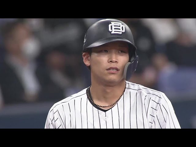 【6回裏】大きすぎる3点!! バファローズ・中川圭太 走者一掃のタイムリー3ベース!! 2022年5月15日 オリックス・バファローズ 対 千葉ロッテマリーンズ