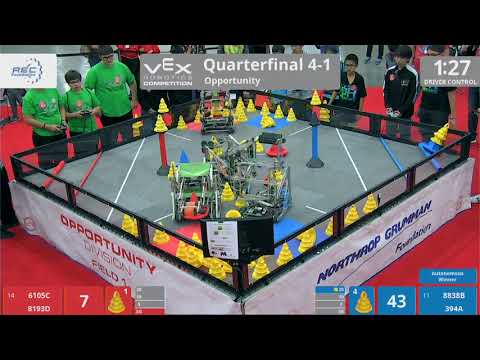2018 VRC-MS Oppo QF4-1 - 6105C 8193D vs 8838B 394A - 92 to 121
