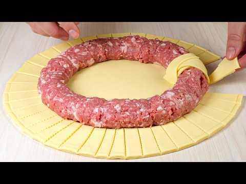 Eine festliche Vorspeise in wenigen Minuten! Diesen Trick habe ich in einem Restaurant gelernt!