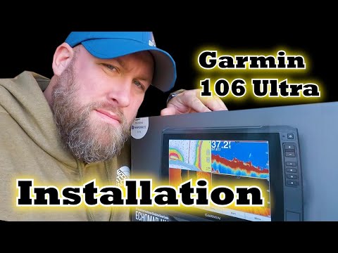 Garmin 106 Ultra Bow Mount Installation...Wiring & Mounting