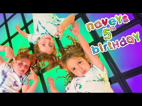 NAVEYS 5th BiRTHDAY!!  My daughter's Mermaid Magic! Family Breakfast in our Pool! Real Labubu Dolls