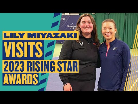 "You Are the Lifeblood of Our Sport " | Lily Miyazaki Visits 2023 Rising Star Award Winner | LTA