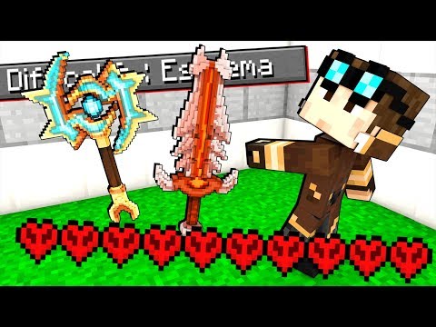 REGALO LA MIA SPADA DI MINECRAFT A DIFFICOLTÀ ESTREMA!!