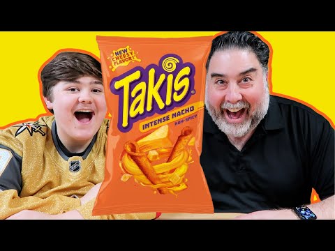 NEW Cheesy Flavor Takis Intense Nacho Non-Spicy Flavor