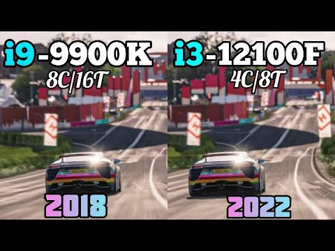 i3 12100F vs i9 9900K  4 Years Difference