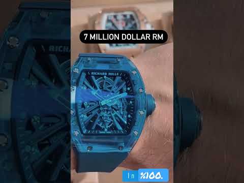 RM12-01 Blue Sapphire Richard Mille $7MILLION @RichardMilleOfficial
