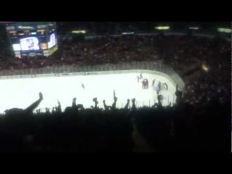 Detroit Red Wings vs. Colorado February 25, 2012 third goal