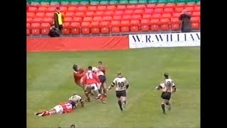 Tongan head clash opens up path for Leigh Davies to score