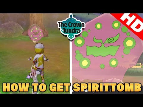 HOW TO CATCH SPIRITOMB in Pokemon CROWN TUNDRA DLC EVENT