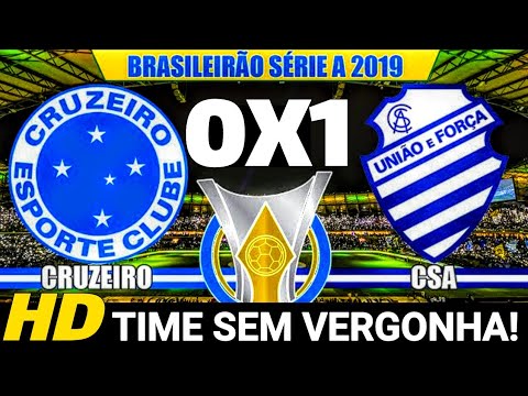 ⏭️CRUZEIRO 0X1 CSA / HD (COMPLETO) Brasileirão 28/11/2019 !! canal - cruzeiro TV