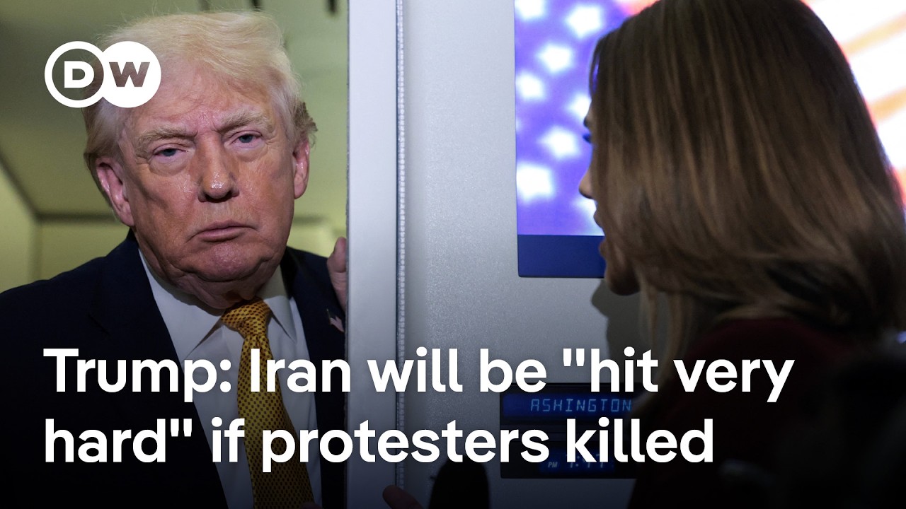 Do Trump's threats to Iran help the regime to blame foreign actors? | DW News