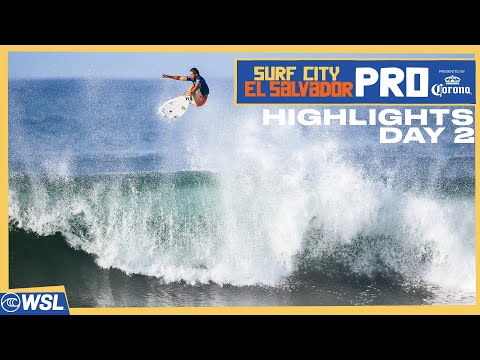 Highlights Day 2 // Surf City El Salvador Pro Presented By Corona 2024