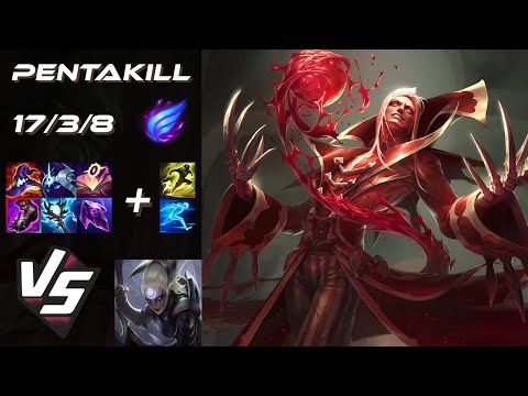MID Vladimir vs Diana [PENTAKILL] - EU Grandmaster Patch 25.S2.2