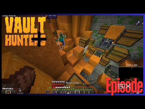 I FOUND A DIGSITE ROOM IN THE VAULTS (THE BEST ROOM)   | Vault Hunters Plus 1.16.5 Episode 6 |