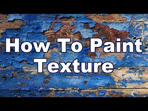 20 Texture Painting Techniques for Oil & Acrylic | Art Challenge #4