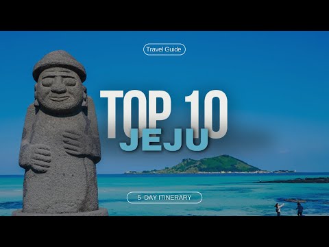 Top 10 Things to do on Jeju Island, South Korea in 2025 | 5 Day Itinerary