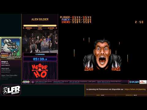 Alien Soldier en 24:59 (Supereasy) [SGDQ2019]