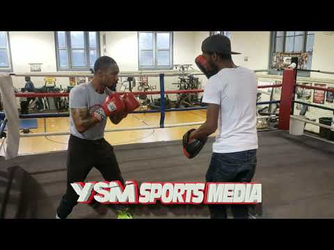 Eric "Outlaw" Hunter puts in work at Kingsessing gym