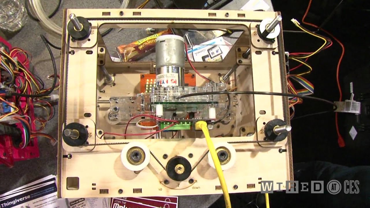 Open Source 3-D Printer Turns Designs Into Objects