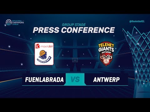 Montakit Fuenlabrada v Telenet Giants Antwerp - PC - Basketball Champions League 2018-19