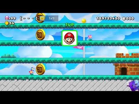 Super Mario Maker 2 🔧 Endless Challenge 5673 - 5680