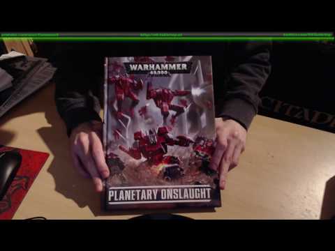 WH40k: Planetary Onslaught durchgeblättert