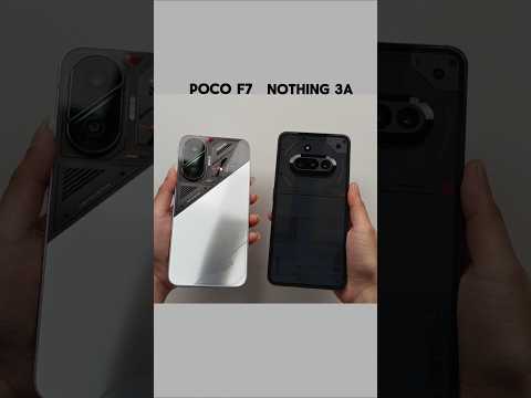 "POCO F7 vs Nothing Phone 3A – Fastest Boot Time? (Speed Test Comparison!)"