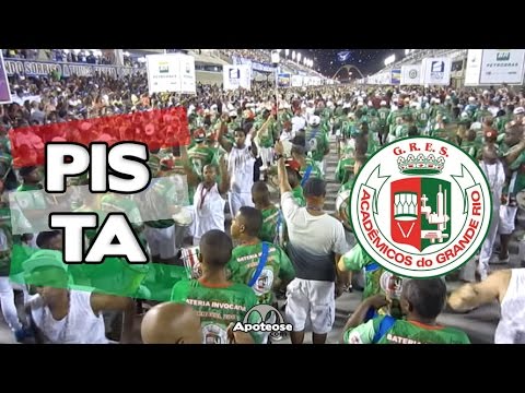 Grande Rio 2016 - Bateria (Pista) - Ensaio técnico