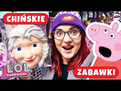 HAUL ZAKUPOWY ZABAWKI Z CHIŃCZYKA 😂 Świnka Peppa Laleczki LoL Surprise Psi Patrol Świeżaki miss Aga