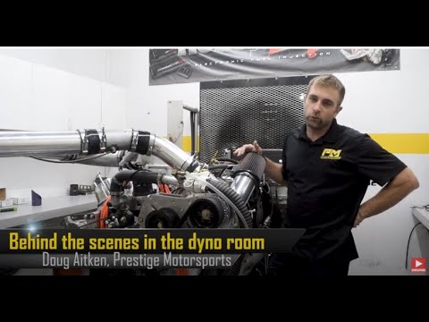 Boosted Engine Behind the Scenes at Prestige Motorsports with Doug Aitken