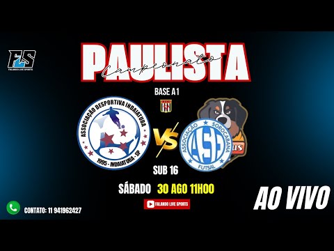 CAMPEONATO PAULISTA DE FUTSAL BASE A1 - AD INDAIATUBA X ASF/MAGNUS SUB 16