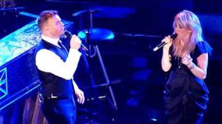 Gary Barlow's 40th birthday show January 20th 2011 - duets with Ellie Goulding and Stuart Price