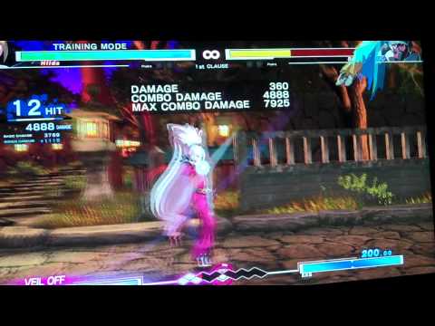 Under Night In-Birth EXE Late - Hilda VO Combo