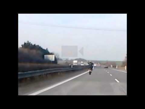 Crazy driver on the D1 highway