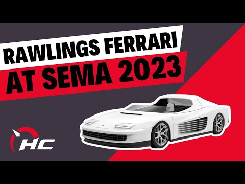 GasMonkey Richard Rawlings Shows Us His Ferrari Testa At SEMA 2023