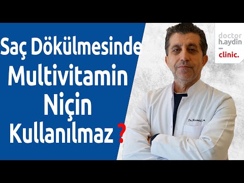 Saç Dökülmesinde Multivitamin Niçin Kullanılmaz ? - Dr. Hamid AYDIN