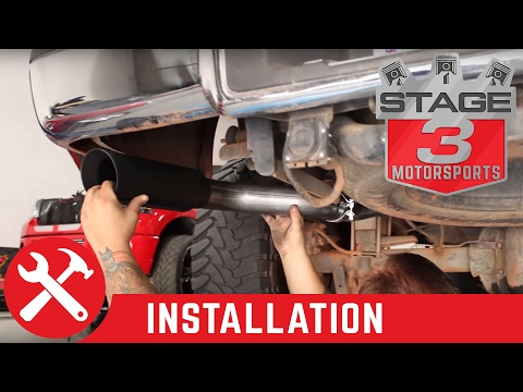 2004-2008 F-150 Flowmaster Outlaw Cat Back Exhaust Kit Install
