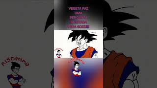 VEGETA FAZ UMA PERGUNTA INUSITADA PARA GOKU!!! #dragoball#goku#games #desenho#vegeta#animação#anime
