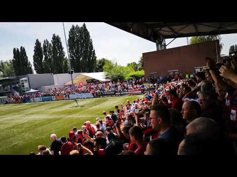 RFC Liège - Dender: les yeux d'Émilie (Joe Dassin)