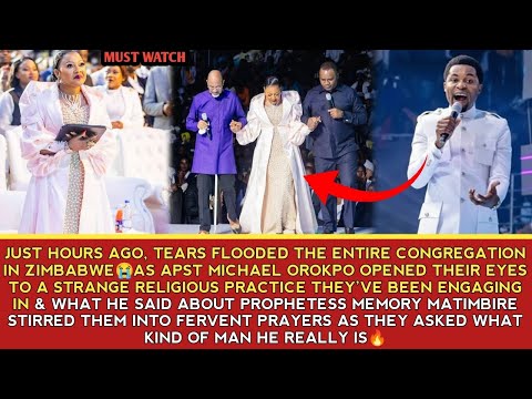 TEARS FLOODED THE ENTIRE CONGREGATION IN ZIMBABWE😭AS APS MIKE OPENED THEIR EYES TO STRANGE PRACTICES