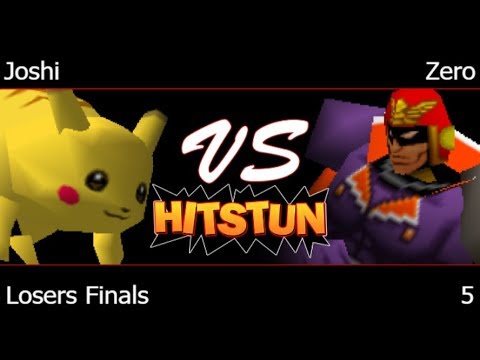 Hitstun 5 - Joshi (Pikachu) vs Zero (C Falcon, Kirby) Losers Finals - SSB64