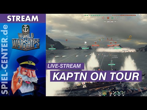 World of Warships: Kaptn on Tour [ Shipvote & Giveaways ]