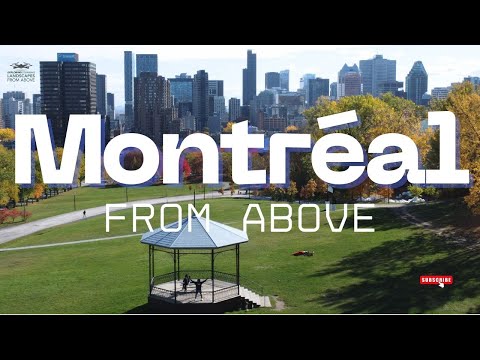 Montreal Downtown 4K Aerial Footage — Breathtaking Skyline Views #montreal #montrealaerial