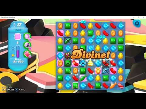 Candy Crush Soda Saga Level 983 with Daily Reward