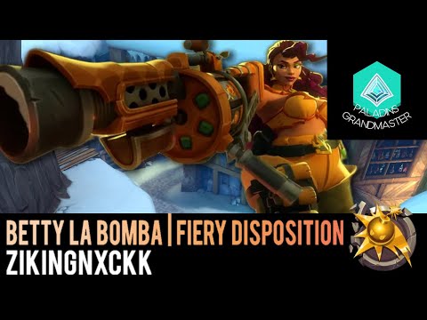 Paladins Grandmaster | Pro Betty La Bomba Annihilating (zIKingNxckk)