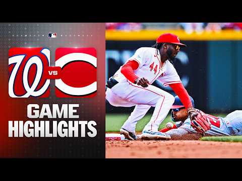 신시내티 VS 워싱턴 15:1 MLB 스포츠하이라이트
