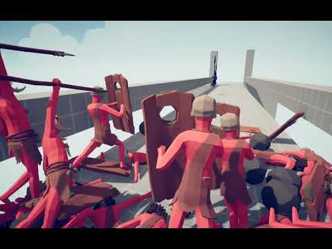 100 Medieval Army Vs 1 Tempest Lich - Totally Accurate Battle Simulator - TABS