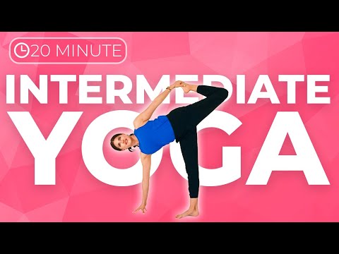 20 minute Full Body Yoga | Intermediate Minimal Cues