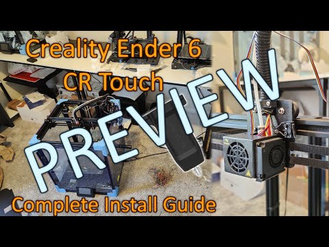 Creality Ender 6 CR Touch Install Guide Preview