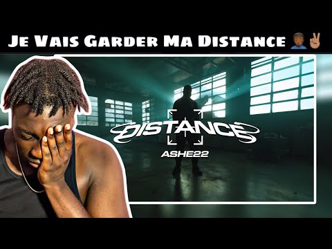 American Reaction To ASHE 22 - Distance (Clip Officiel) 🇫🇷